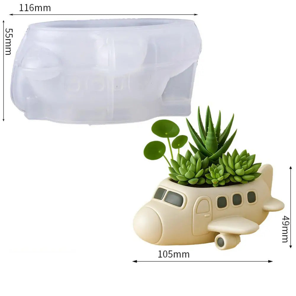 Squirrel Flower Pot Silicone Mold DIY Squirrel Candle Holder Mold Plaster Candle Jar Molds Concrete Vase Resin Pen Holder Mould Oasis Select G