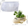 Squirrel Flower Pot Silicone Mold DIY Squirrel Candle Holder Mold Plaster Candle Jar Molds Concrete Vase Resin Pen Holder Mould Oasis Select G