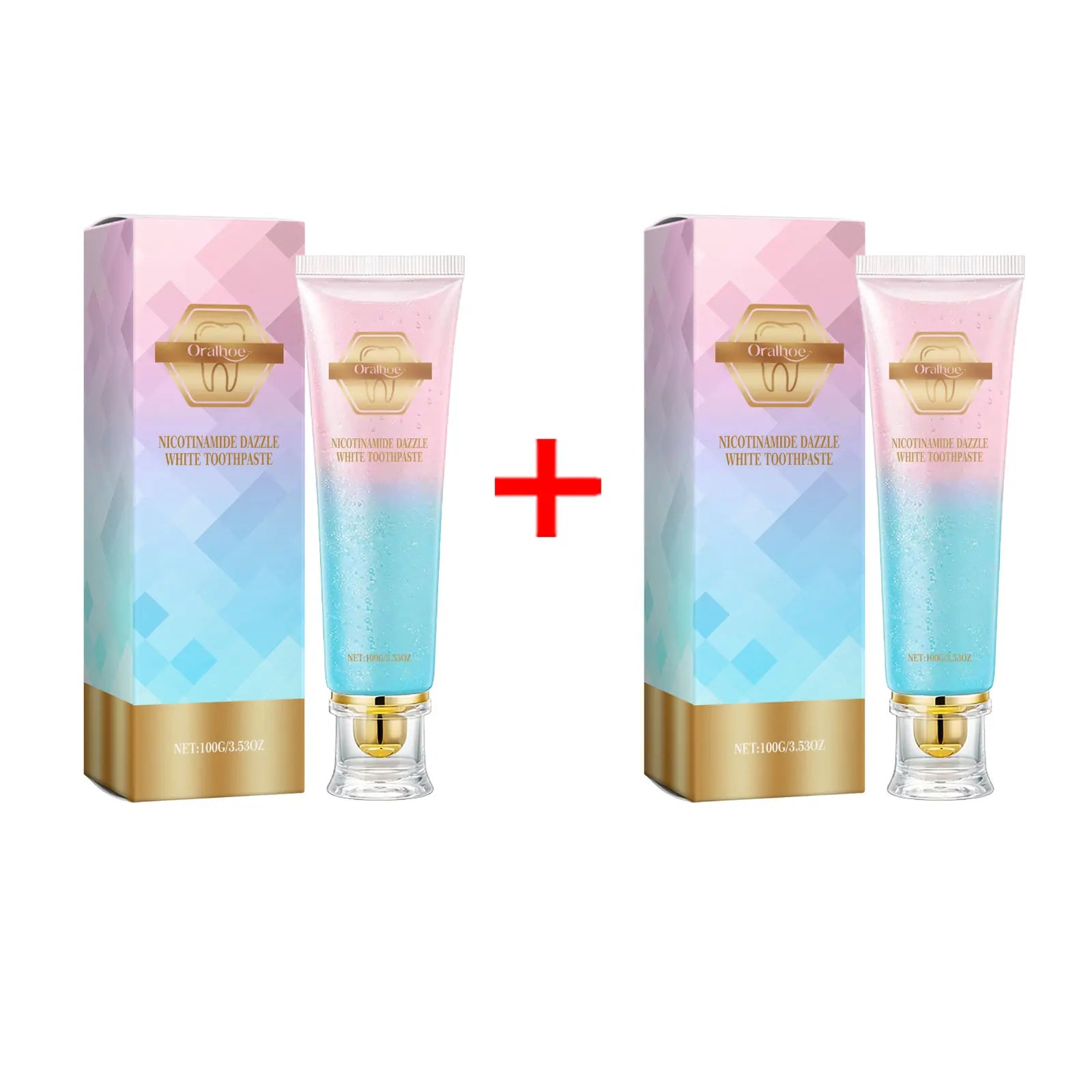 Oralhoe Niacinamide Whitening Toothpaste – Stain & Plaque Removal Whitening Toothpaste Oasis Select 200g boxed