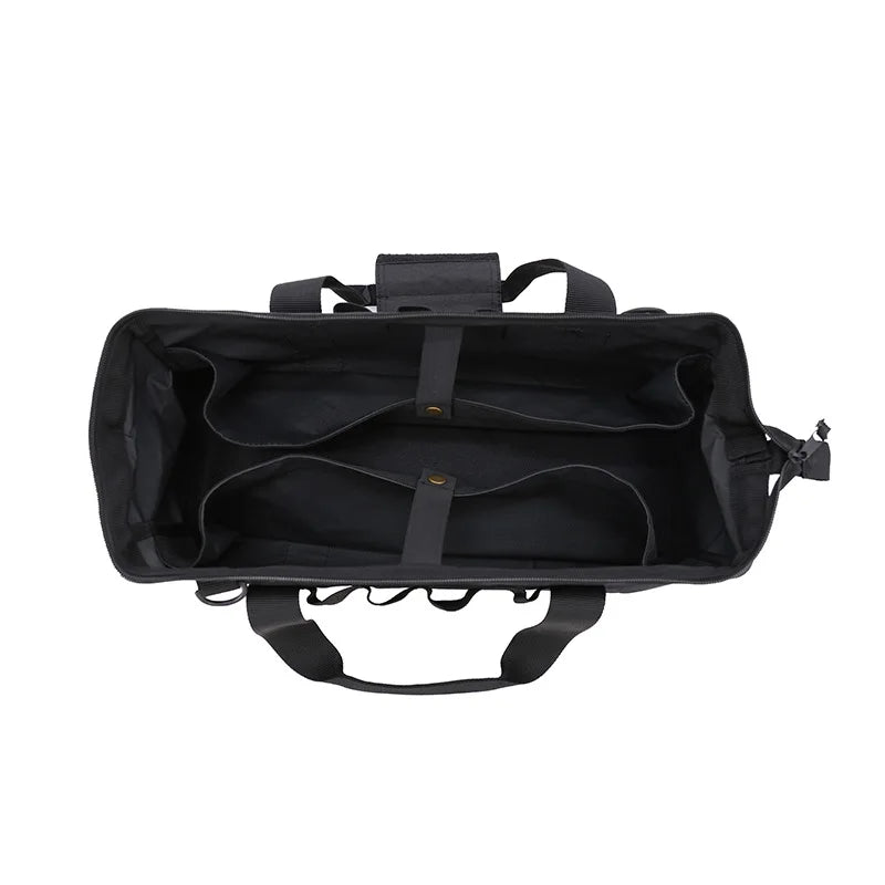 Multifunctional Outdoor Camping Tool Bag Large Capacity Wide Mouth Storage Tool Bag Water Resistant Gear Bag Oasis Select