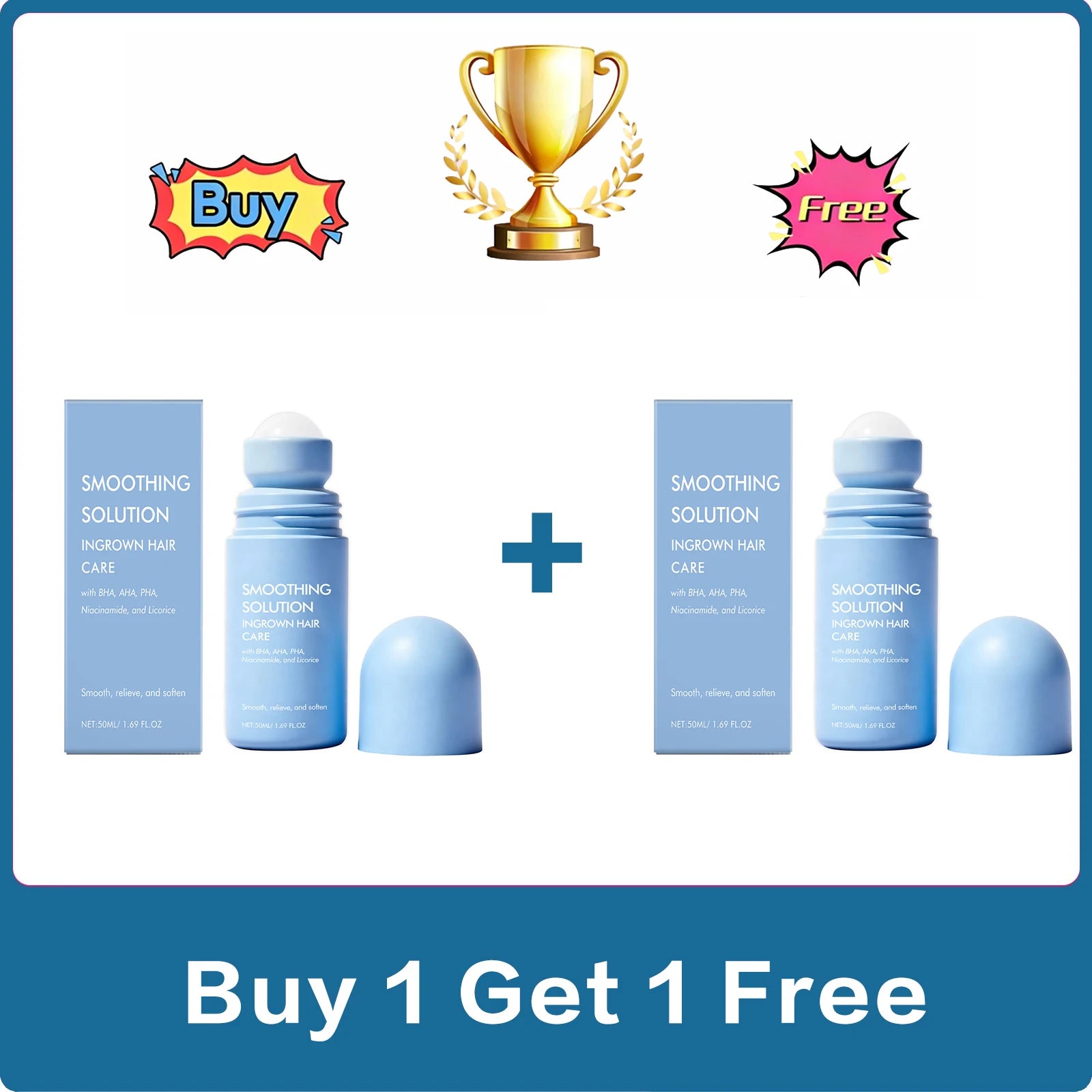 Hair Removal Roller Serum – Softening & Moisturizing Body Essence Hair Removal Serum Oasis Select 100ml