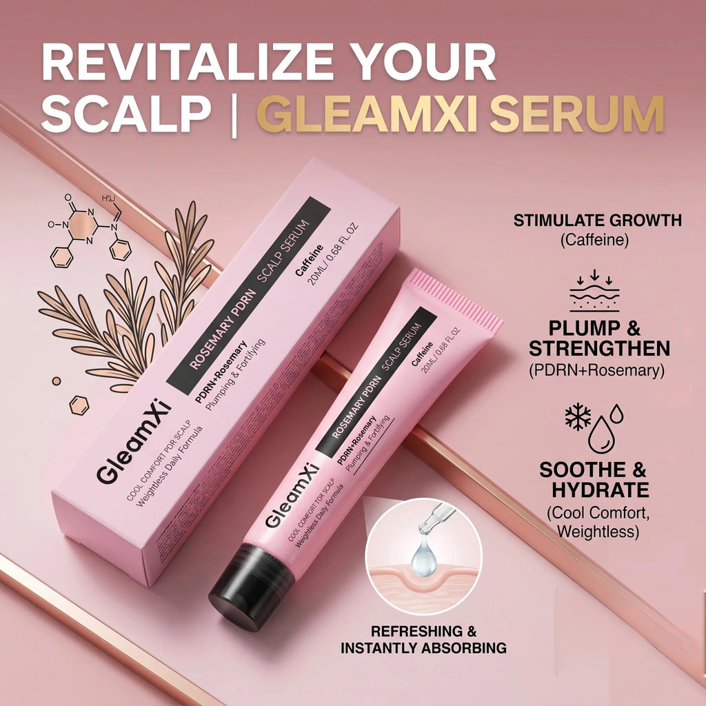 Rosemary PDRN Scalp Serum Nourishing Hair Roots Hair Thickening Improve Split Ends Anti Hair Loss Reduce Hair Breakage Hair Care Oasis Select