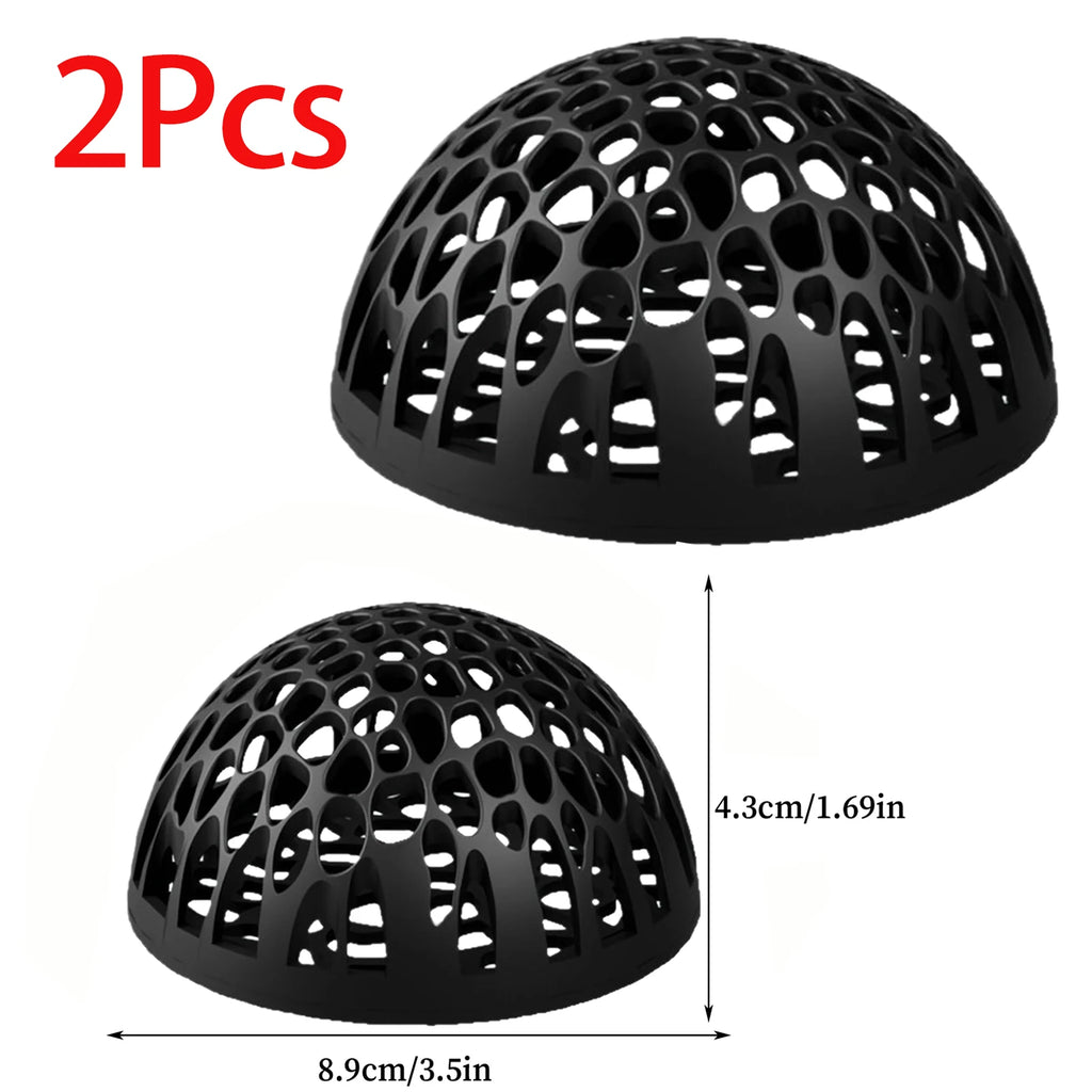 Aquarium shrimp house Cave Mini Porous Betta House Fish Hiding Spots Shrimp Shelter Shrimp breeding nest for Aquatic Decor Oasis Select Black 2Pcs