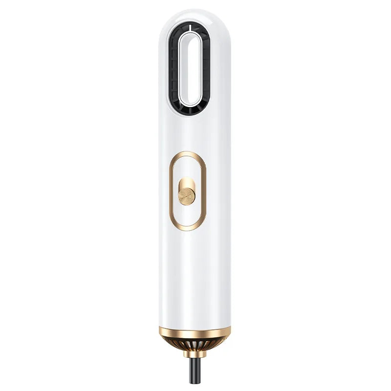 2024 Hot Selling Leafless Professional Bid Wind Quick Low Noise Dry Private Diffuser Ion Hair Processor Dryer for home salon Oasis Select white EU