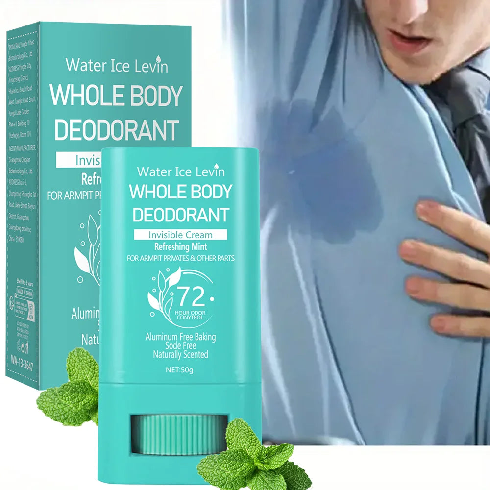 Whole Body Invisible Deodorant Cream Stick – Anti-Sweat Unisex Deodorant Cream Stick Oasis Select