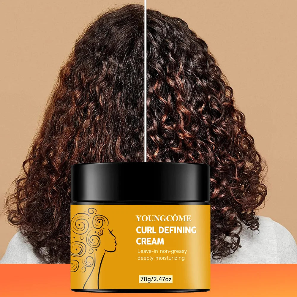 Curl Defining Cream – Volumizing, Frizz Control & Nourishing