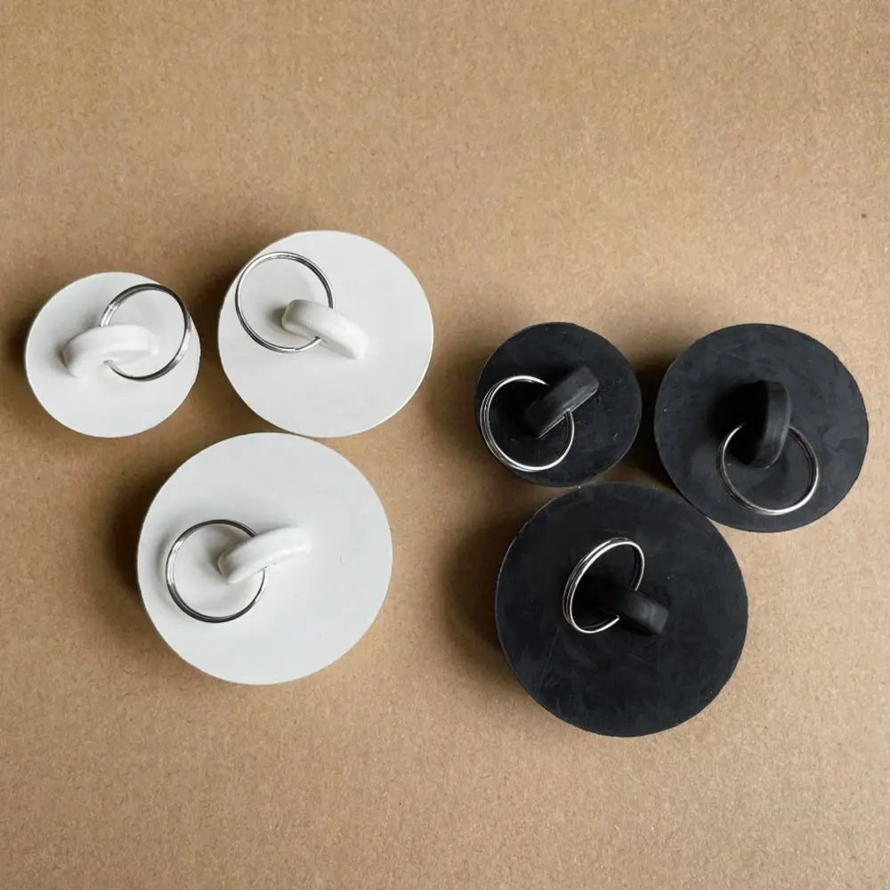 1/3pcs Rubber Bath Tub Sink Water Floor Drain Plug Durable Rubber Drain Stopper Replacement Fittings Oasis Select