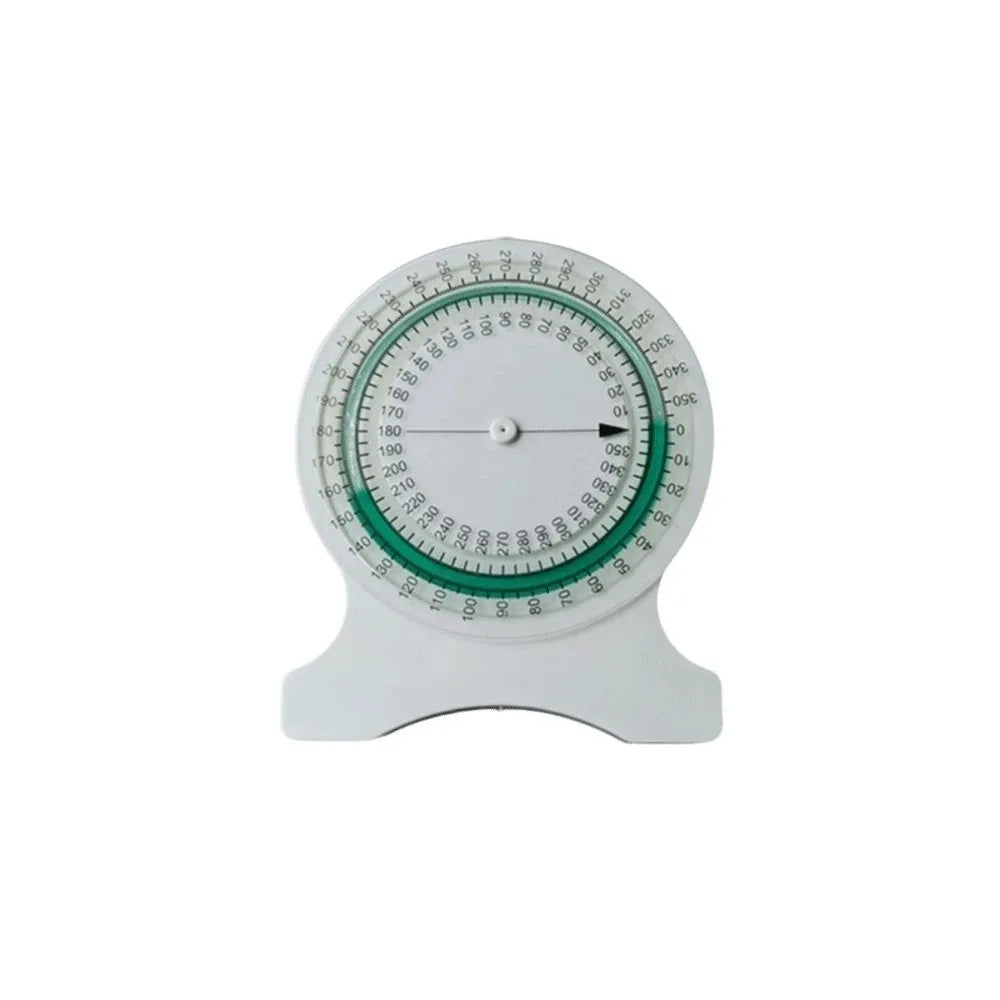 360° Bubble Inclinometer – Leak-Proof Range of Motion Gauge