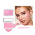 QiBest 3D Embossed Blush Palette – Peach, Pink & Coral Shades