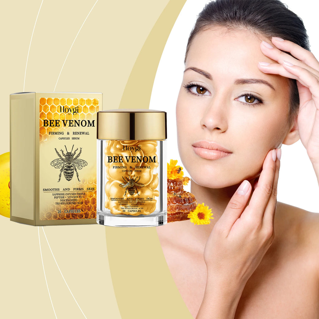 Hoygi Bee Venom Facial Essence Capsules – Firming Serum