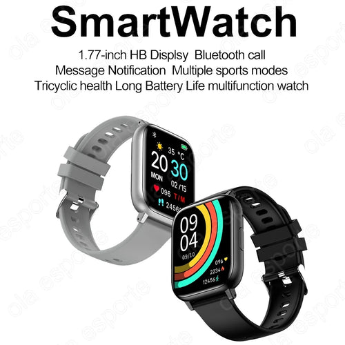 1.77" Smartwatch – Bluetooth Calls, Heart Rate & SpO2 Monitor Smartwatch Oasis Select