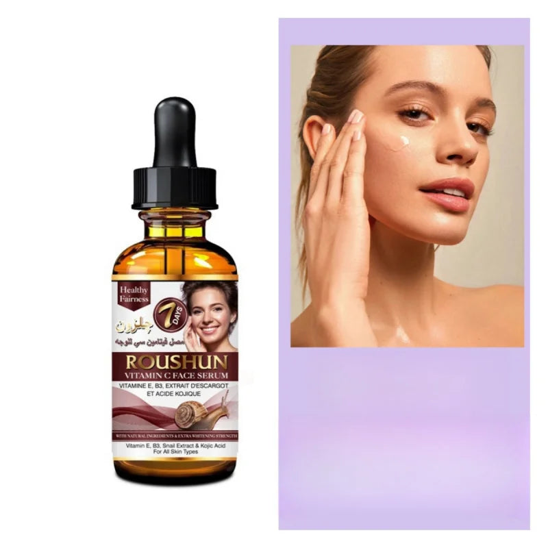 ROUSHUN Snail Essence Face Serum – Hydrating & Moisturizing