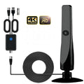New Digital Tv Antenna Receiver Indoor and Outdoor High-Definition Digital Terrestrial Wave Hdtv Tv Antenna Supports Multiple Co Oasis Select Black