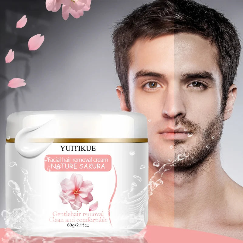 YUITIKUE Sakura Hair Removal Cream – Face & Body 60g