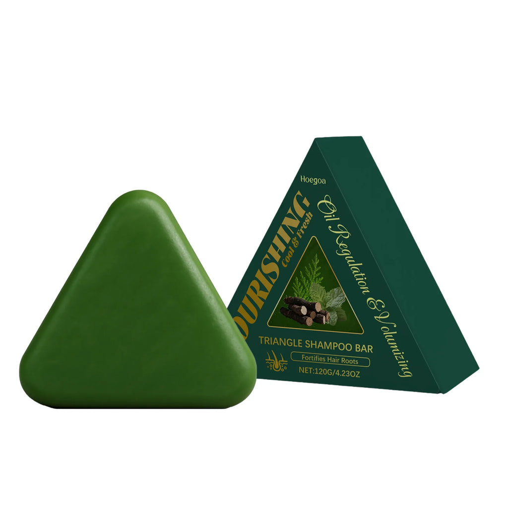 HOEGOA Anti-Hair Loss Shampoo Bar – Scalp & Volume 120g Solid Shampoo Bar Oasis Select 120g boxed