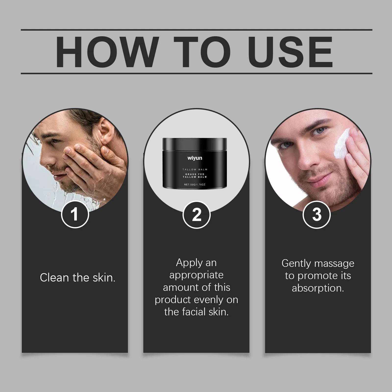Wiyun Men Collagen Face Moisturizing Cream Strengthen Lifting Firming Anti A-ging For Glowing Skin Day Night Facial Care Creams Oasis Select