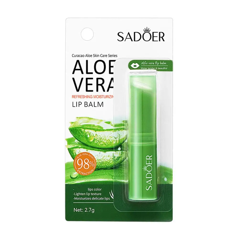 Aloe Vera Vitamin Lip Balm – Moisturizing & Protective 2.7g Lip Balm Oasis Select 1pcs