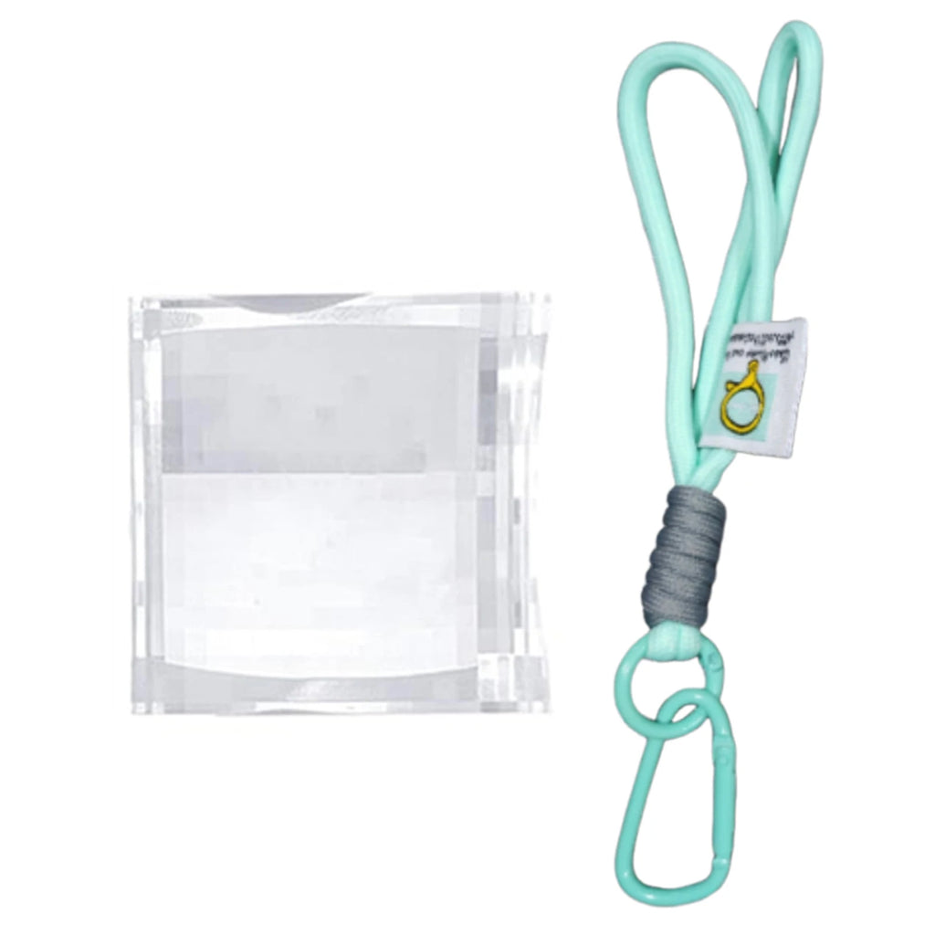 Pixel-Art Filter Keychain | Pixelated Lens Bag & Key Pendant