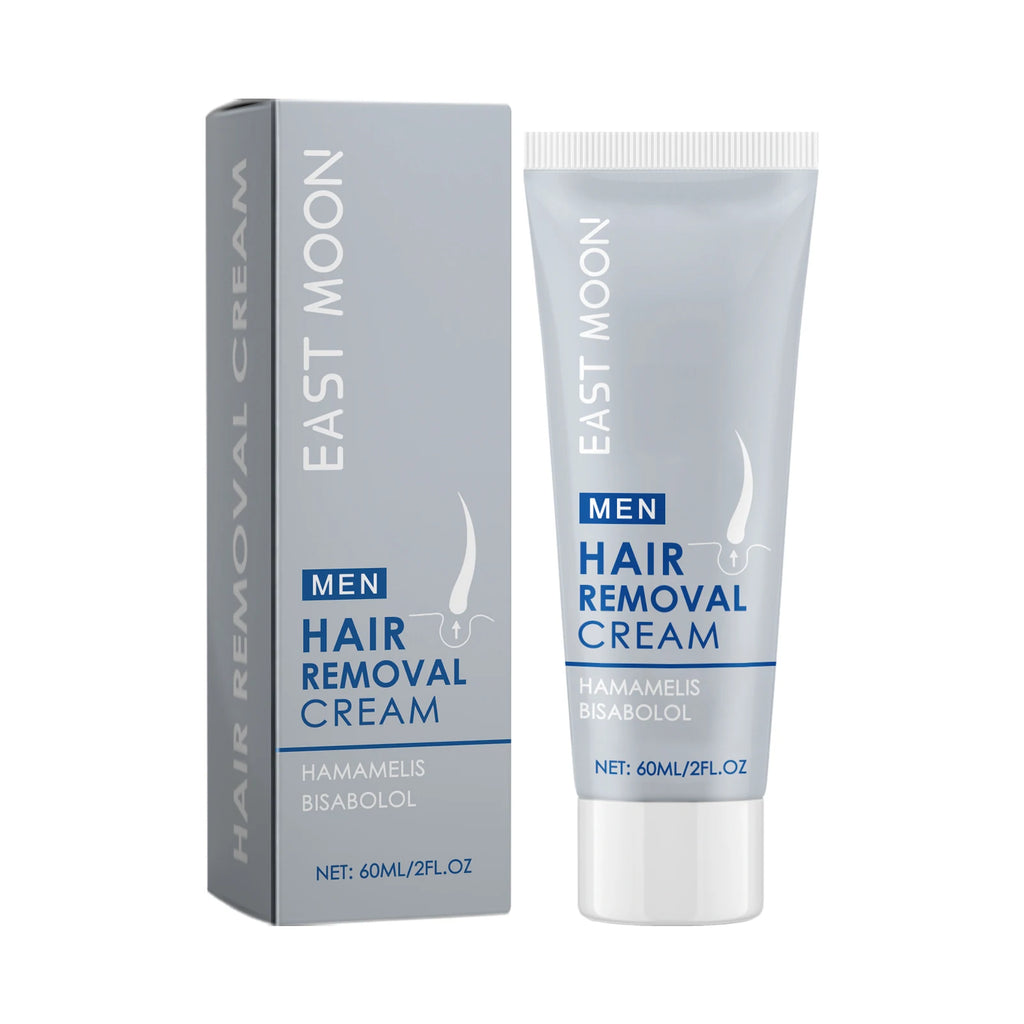 Body Hair Remover Cream Painless Epilation Growth Inhibitor Mild Fresh Beard Removal Agent Whole Body Permanent Depilatory Cream Oasis Select 60ml boxed