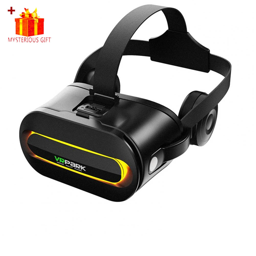 VRPARK J60 3D VR Headset Bluetooth 5.0 – 110° FOV & Headphones