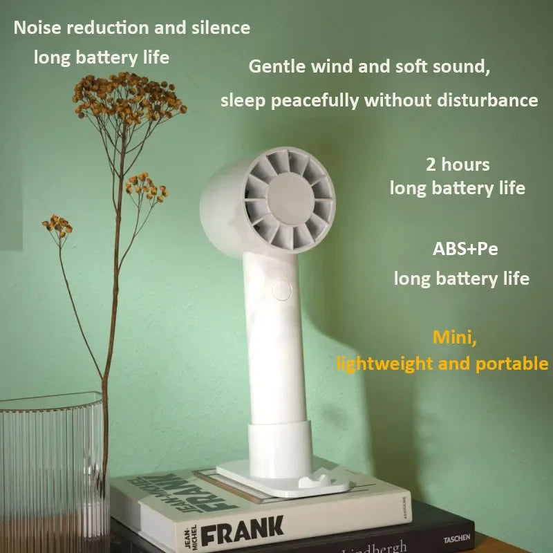 URGGU Mini Lash Fan USB Rechargeable – 3-Speed Eyelash Dryer