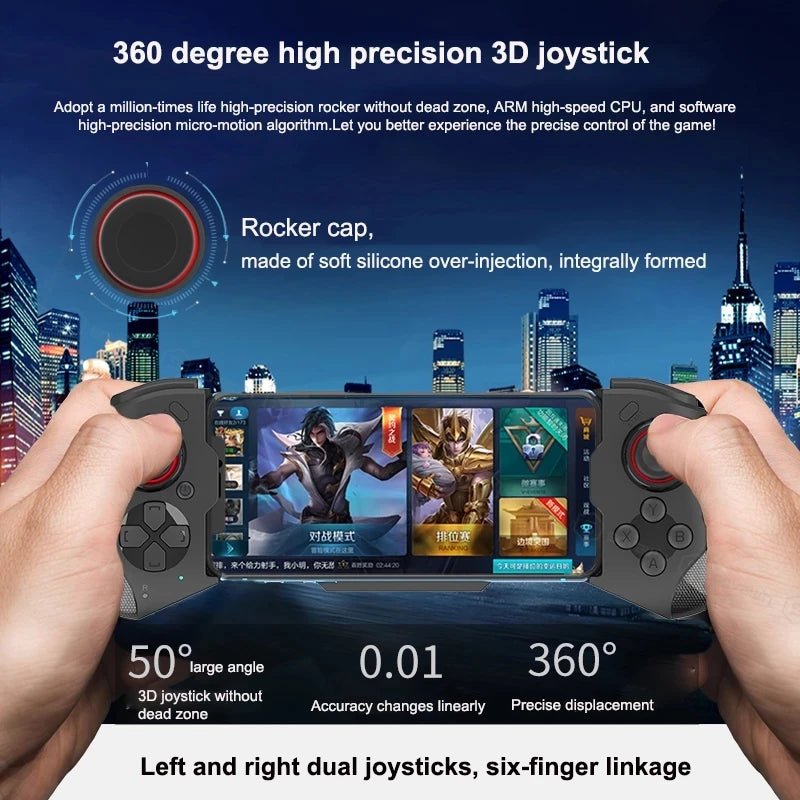 AyeBeau Bluetooth Gamepad Controller for iPhone & Android