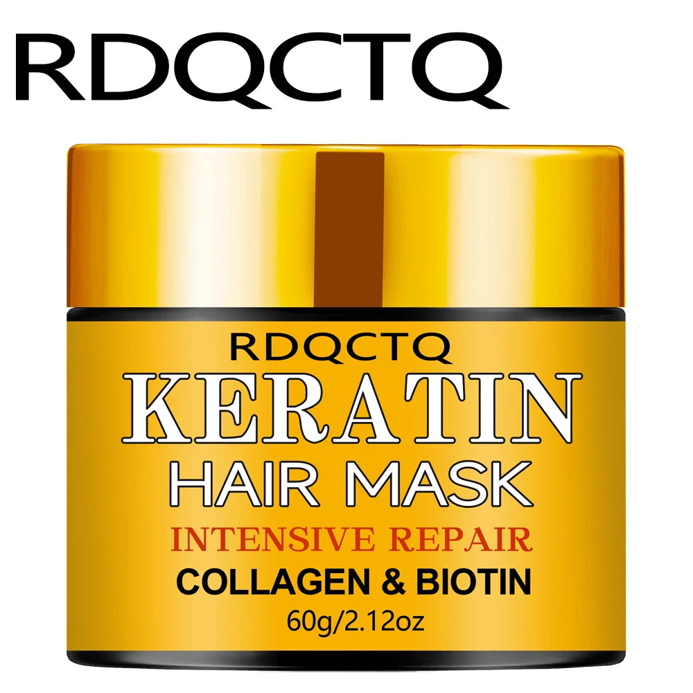 Biotin Collagen Keratin Hair Mask Conditioner – 30/60g Hair Mask Conditioner Oasis Select