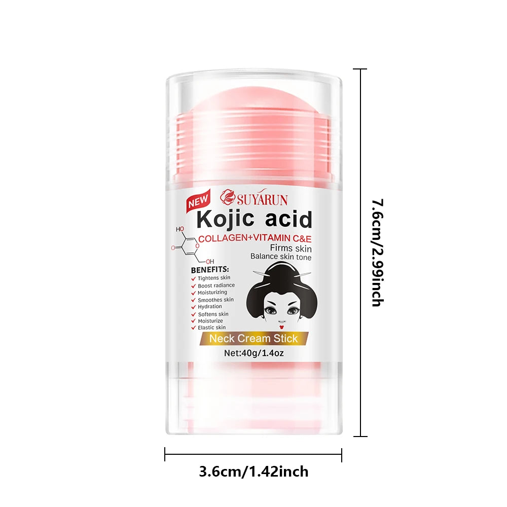 SUYARUN Kojic Acid Care Cream Stick Care Deep moisturizes and nourishes your dry rough skin with neck care cream. Oasis Select
