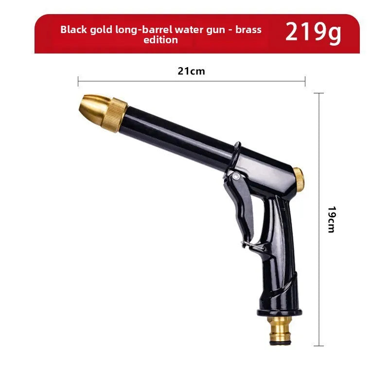 Multi Function High-Pressure Sprinkler Car Wash Flushing Garden Hose Tap Water Booster Adjustable Nozzle Gardening Tool Oasis Select D