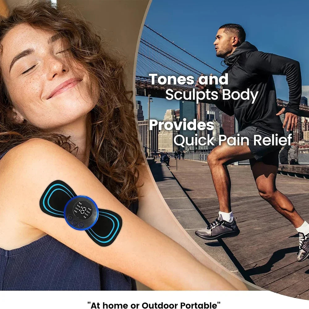 Neck Massager Gel Pads Trainer Hip Exerciser Replacement Slimming Tens Body Massager Patch Muscle Stimulator Sticker Gels Oasis Select