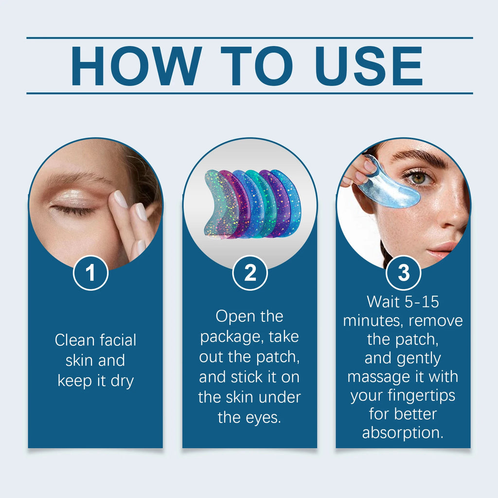 Fine Wrinkle Collagen Firming Eye Mask Anti-Dark Circles Nourishes Eye Bags Reduces Fine Line Repairs Lift Moisturizes Eye mask Oasis Select