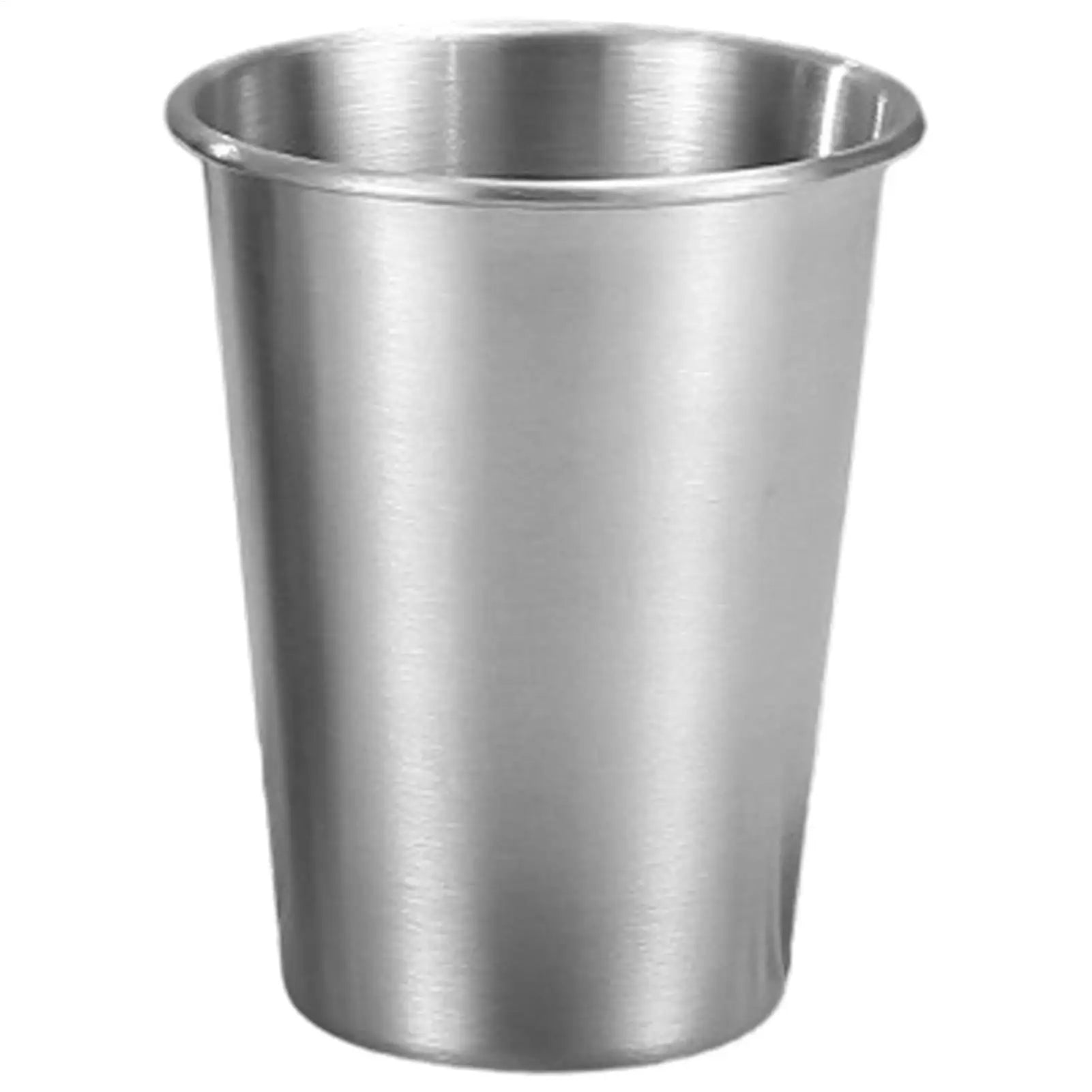 1PC Stainless Steel Beer Cups Metal Water Drinks Coffee Tumbler Tea Milk Mugs Kitchen Drinkware for Travel Outdoor Camping Oasis Select 1PC