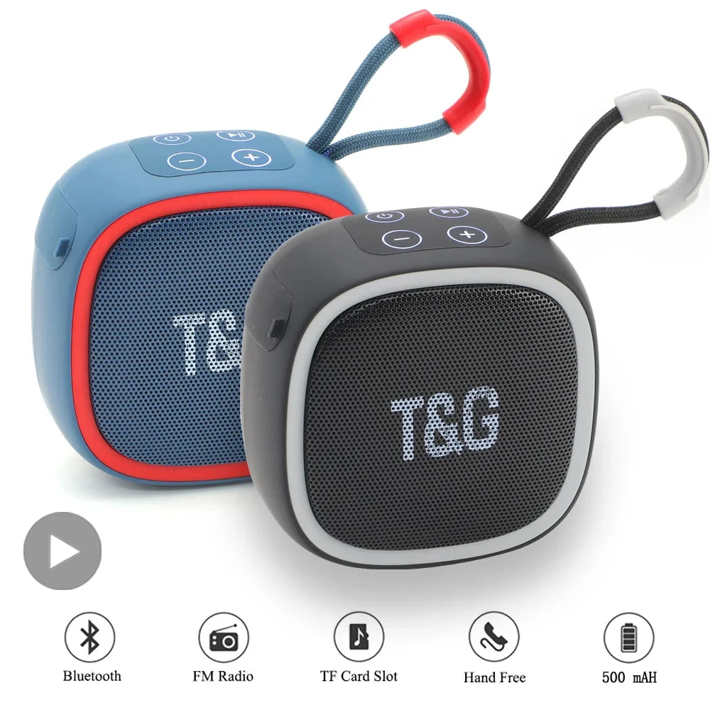 T&G TG659 Portable Waterproof Bluetooth Speaker FM Radio
