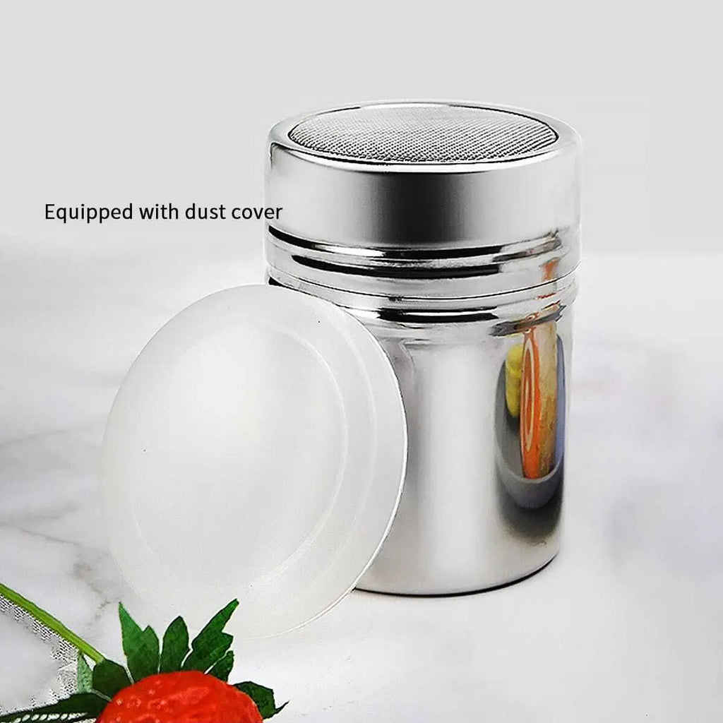 Stainless Steel Mesh Powder Shaker – Cocoa, Spice & Sugar Spice & Powder Shaker Oasis Select