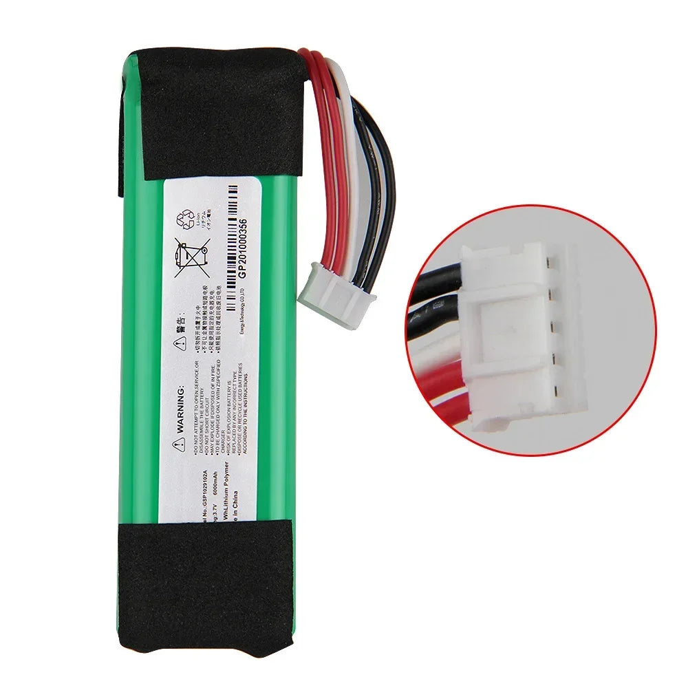 New Battery For Charge2 Plus Charge2+ Charge 2 Plus Speaker GSP1029102A Rechargeable Batteries Oasis Select