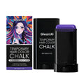 Diy Temporary Hair Dying Cream Stick 5 Shades Easy To Wash Quickly Coloring Salon Care Product Long Lasting Chalk Hair Color Wax Oasis Select Purple 20g x1 boxed