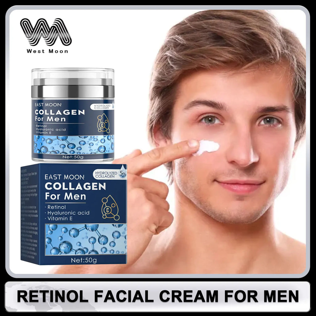 Retinol Face Cream for Men Face Firming Lifting Neck Fade Fine Lines Anti Puffiness Moisturizing Nourishing Facial Skin Product Oasis Select