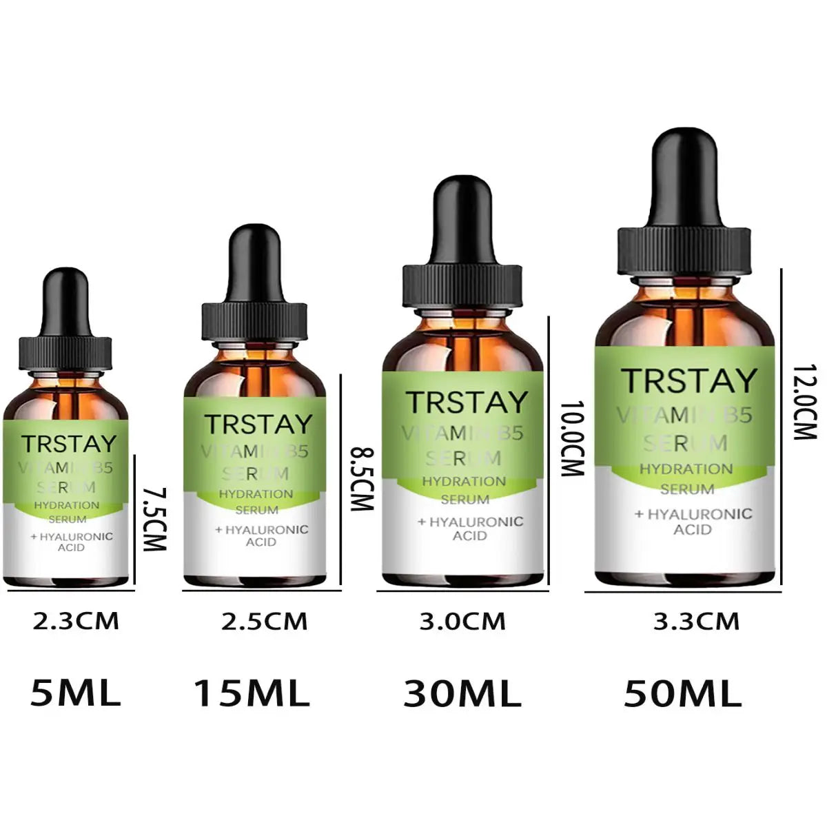 TRSTAY Vitamin B5 Serum Hydrated Serum+Hyaluronic Acid, Improves Skin Dullness Oasis Select