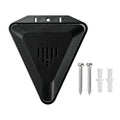 Outdoor Solar Infrared Motion Sensor Alarm 129db Siren Strobe Light IP55 Waterproof Villa Farm Yard Garden Security Alarm System Oasis Select Black