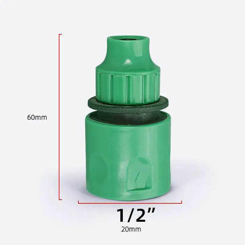 10PCS High Quality Plastic Hose Connector 3/4'' Garden Hose Quick Adapter Fittings Gardening Car Washing Watering Tool Oasis Select 10PCS H