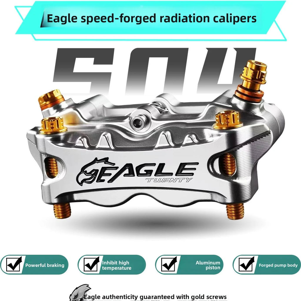 Eagle speed S-04 large radiation track universal modification front brake big abalone Oasis Select Silver