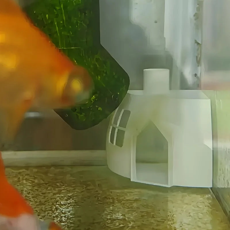 Corner Cabin Fish Hideaway Aquarium Fish Aquatic Supplies Ornaments Breeding Resting Caves safe houses Fish Aquarium Accessories Oasis Select
