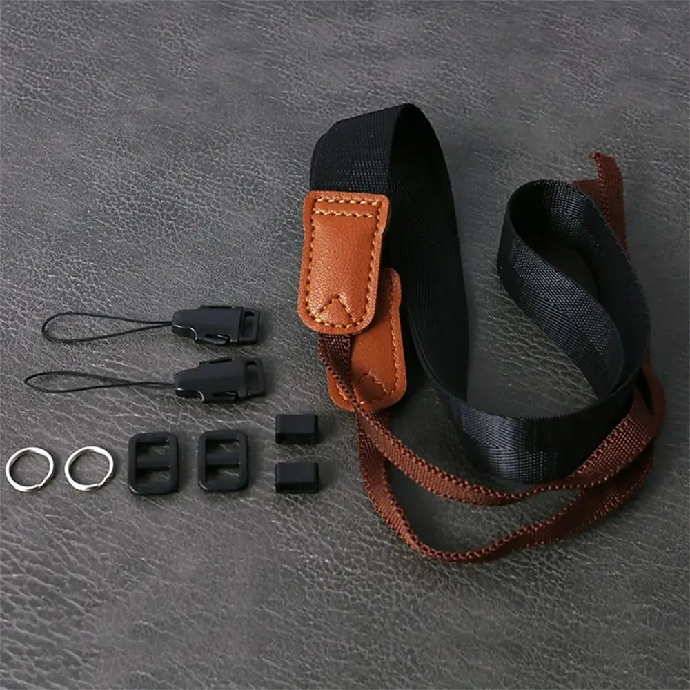Retro Lanyard Belt Strap Camera Lens Strap for Mobile Phone Shoulder Neck Belt Hand Rope Camera Strap Shoulder Straps Neck Strap Oasis Select
