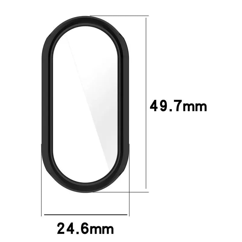 TPU Full Cover Case for Xiaomi Mi Band 8 & 9 Screen Protector Smartwatch Protective Case Oasis Select