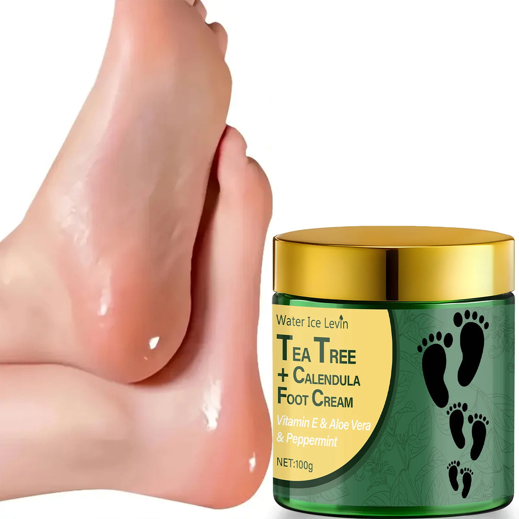 Tea Tree & Calendula Foot Cream – Vitamin E & Aloe Vera 100g Foot Cream Oasis Select