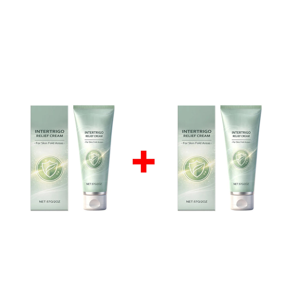 Intertrigo Relief Cream for Body Redness Relief Skin Fold Areas Light Breathable Long Lasting Hydrating Brighten Body Skin Care Oasis Select 2pcs