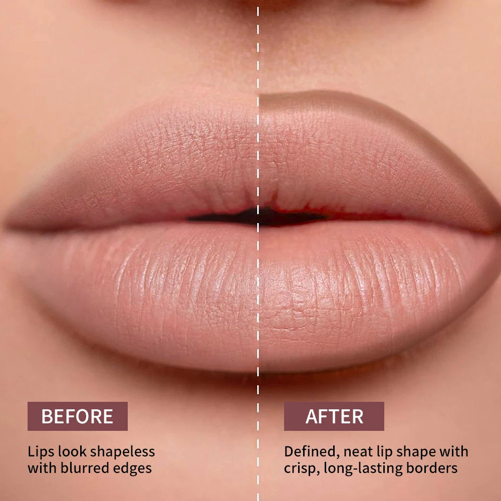 2-Pack Dual-Sided Waterproof Lip Liner & Lip Stain Set Lip Liner Set Oasis Select