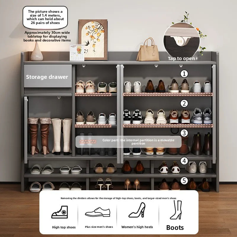 large-capacity storage and storage in the corridor at the entrance of the home integrated multi-functional dust cabinet Oasis Select