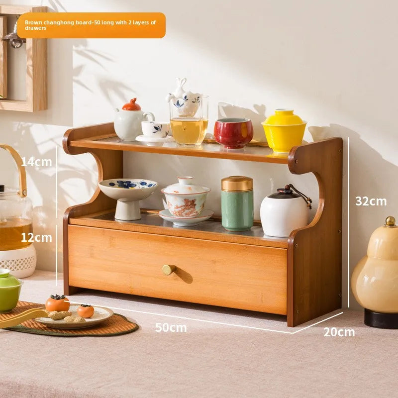 Desktop Water Cup Shelf Modern Simple Chinese Bogu Rack Tea