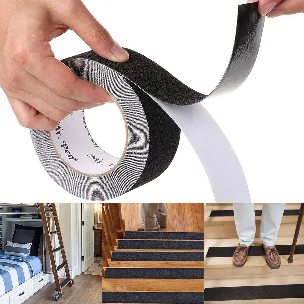 5M PEVA Tape High Traction Anti Slip Grip Tape Roll Strong Adhesive Stairs Grip Tape Stair non-slip Stickers Oasis Select